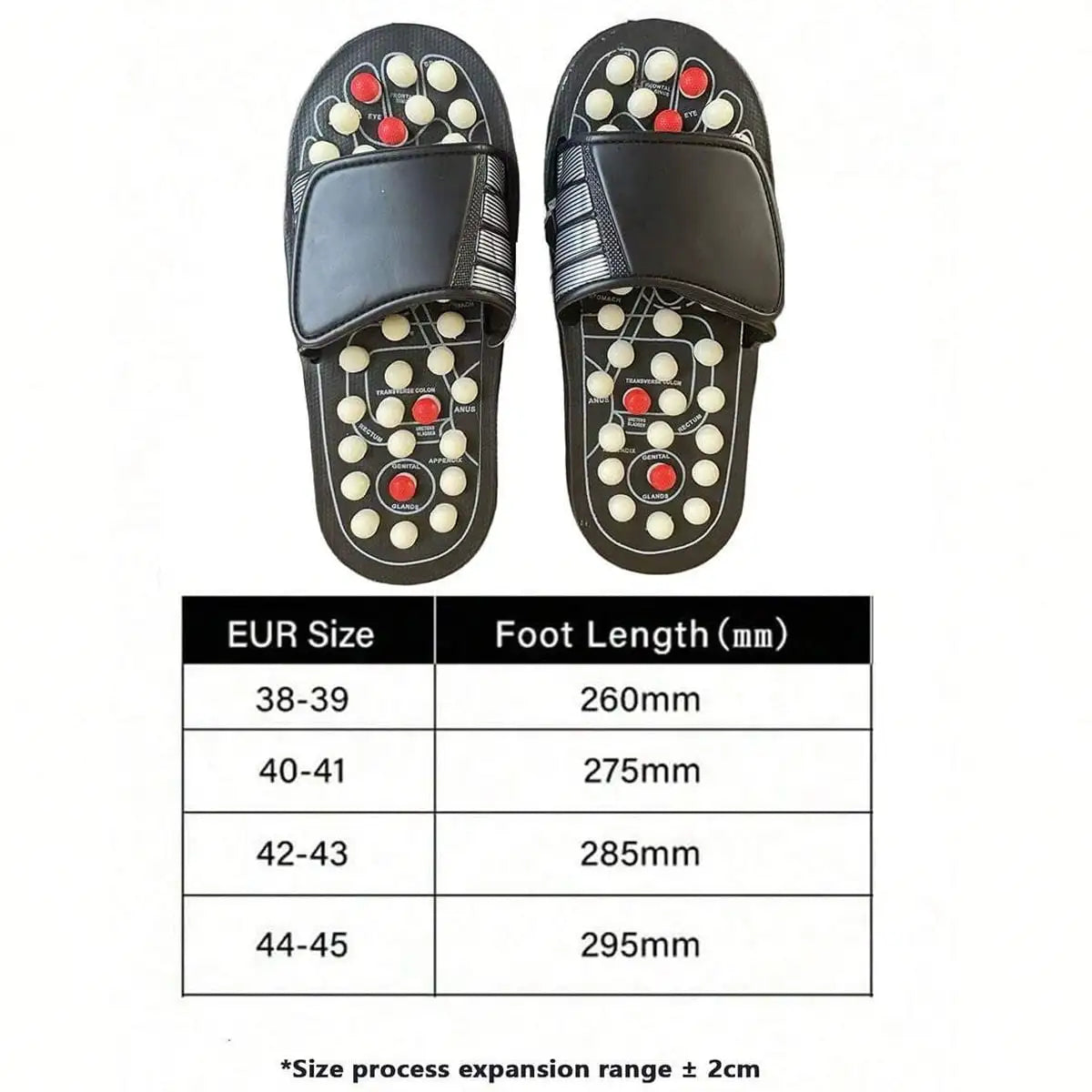 Acupressure Foot Massage Slippers for Plantar Fasciitis – Reflexology Sandals for Pain Relief & Comfortable Body Care