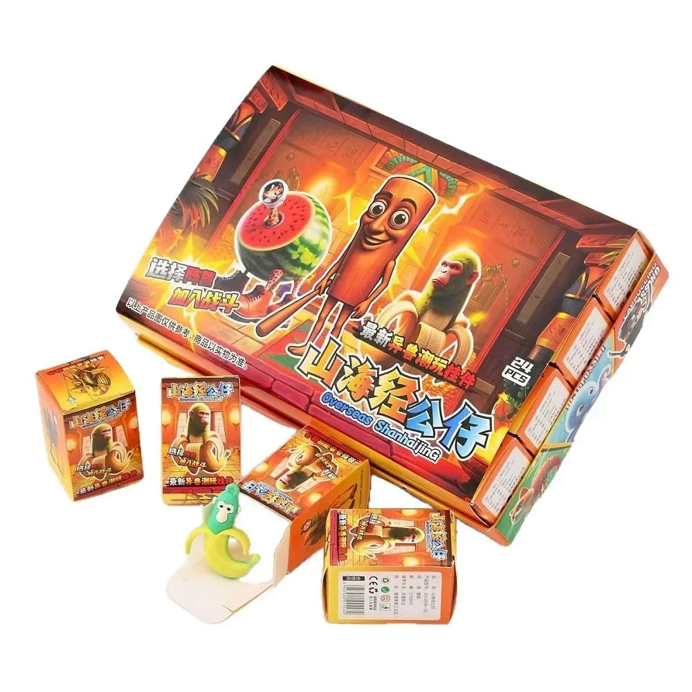 NEW Italian Brainrot Blind Box Tungtungtung Sahur Tralalelo Tralala Brr Brr Patapim Mini Keychain Pendant Blind Box Toys Gift