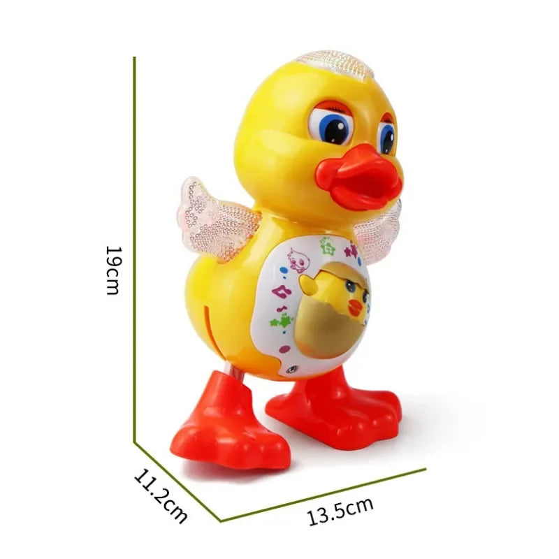 Dancing Duck With Music And Lights Flashing Real Action Educational Toy For Baby Kids Children Toddler Indoor Outdoor Gift